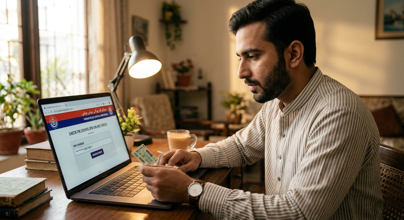 online fir check by cnic pakistan
